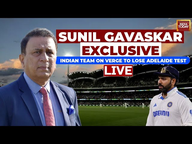 ⁣IND Vs AUS 2nd Test 2024-25 LIVE: Sunil Gavaskar On India's Poor Batting And Bowling In Adelaid