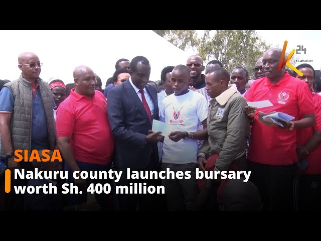 ⁣Narok County launches bursary worth sh. 400 million to benefit over 47, 000 children