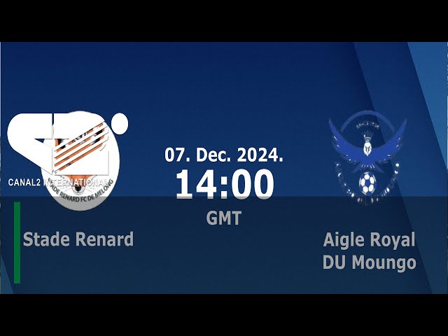 ⁣ [ LIVE ] STADE RENARD DE MELONG  Vs  AIGLE ROYAL DU MOUNGO