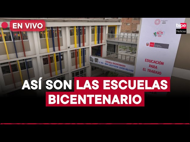 ⁣TVPerú Noticias EN VIVO: “Mi Escuela Bicentenario”, hoy sábado 7 de diciembre del 2024