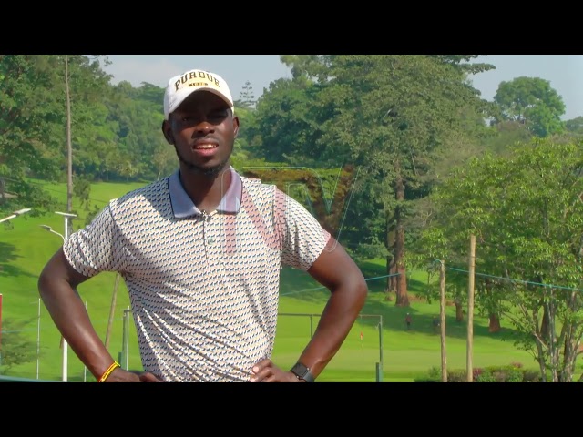 ⁣Ronald Otile wins senior open the seniors golf open