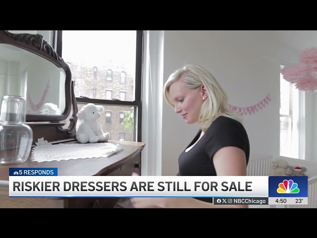 ⁣NBC 5 Responds: Dresser safety