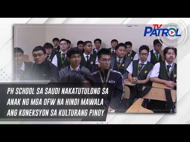 ⁣PH school sa Saudi nakatutulong sa anak ng mga OFW na hindi mawala ang koneksyon sa kulturang Pinoy