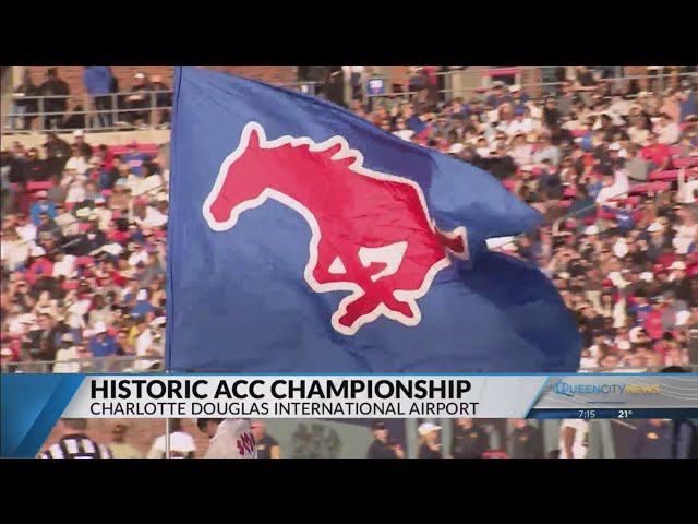 ⁣SMU fans excited to see the Mustangs in ACC Championship