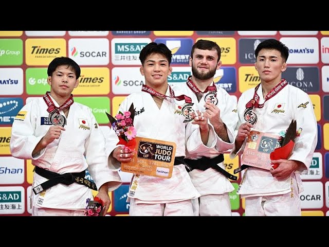 ⁣Japón se luce en el primer día del Grand Slam de Judo en Tokio