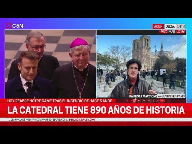 ⁣REABRE la CATEDRAL de NOTRE DAME