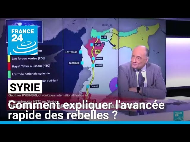 ⁣Syrie : comment expliquer l'avancée rapide des rebelles ? • FRANCE 24