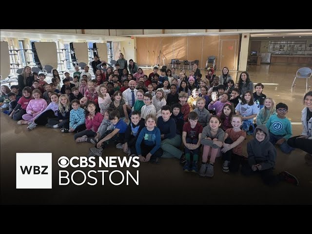 ⁣WBZ Next Weather School Field Trip: Schools in Belmont, Winchester, Grafton and Canton