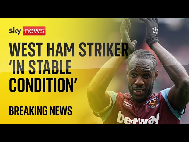 ⁣West Ham striker Michail Antonio 'in stable condition' after car crash