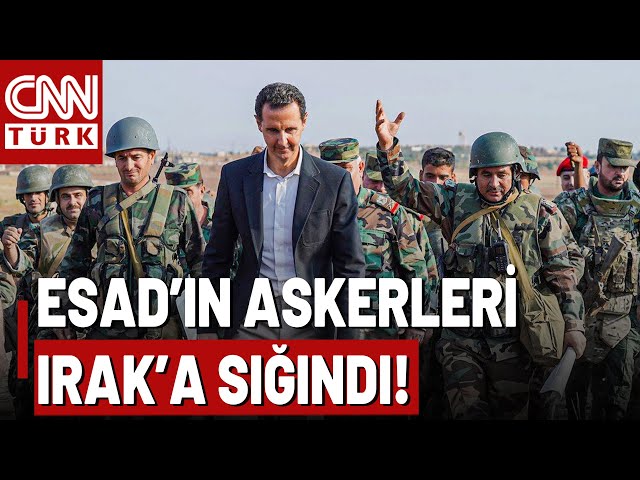 ⁣ Esad'ın Askerleri Irak'a Kaçtı! "2 Bin Suriye Askeri Irak'a Geldi"