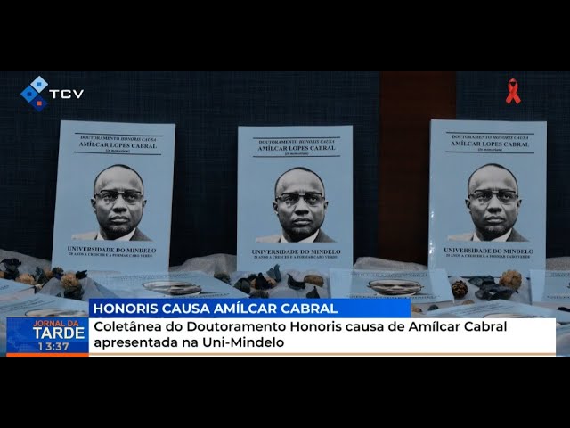 ⁣Coletânea do Doutoramento Honoris causa de Amílcar Cabral apresentada na Uni-Mindelo