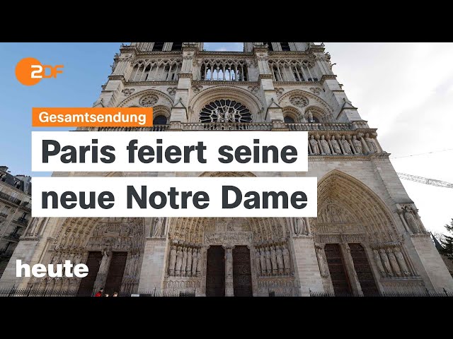 ⁣heute 19:00 Uhr vom 07.09.2024 Eröffnungsfeier von Notre-Dame, Weidel wird AfD-Kanzlerkandidatin