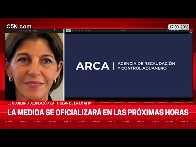 ⁣El GOBIERNO DESPLAZÓ a FLORENCIA MISRAHI de ARCA, la EX AFIP