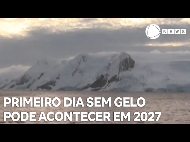 ⁣Primeiro dia sem gelo no Ártico pode acontecer em 2027