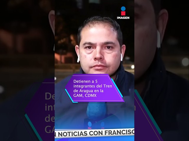 ⁣Detienen a 5 integrantes del Tren de Aragua en la GAM, CDMX | Shorts | Zea