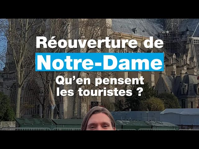 ⁣Que pensent les touristes de la réouverture de Notre-Dame de Paris ? • FRANCE 24