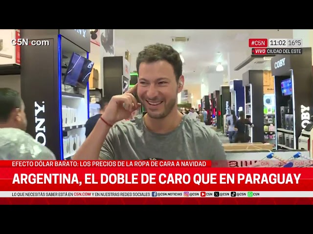 ⁣Los ELECTRODOMÉSTICOS en ARGENTINA están más del doble que en PARAGUAY