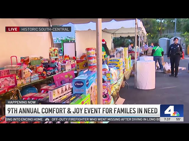 ⁣97th annual Comfort & Joy event helps families get in holiday spirit