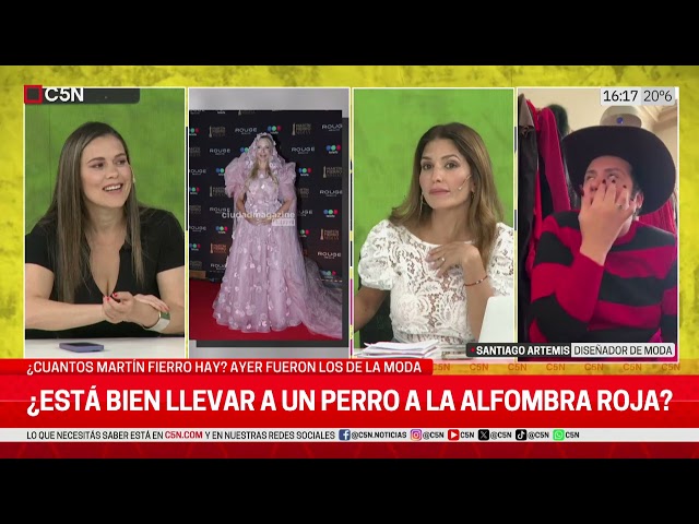 ⁣Analizamos los MEJORES looks del MARTÍN FIERRO de la MODA con SANTIAGO ARTEMIS