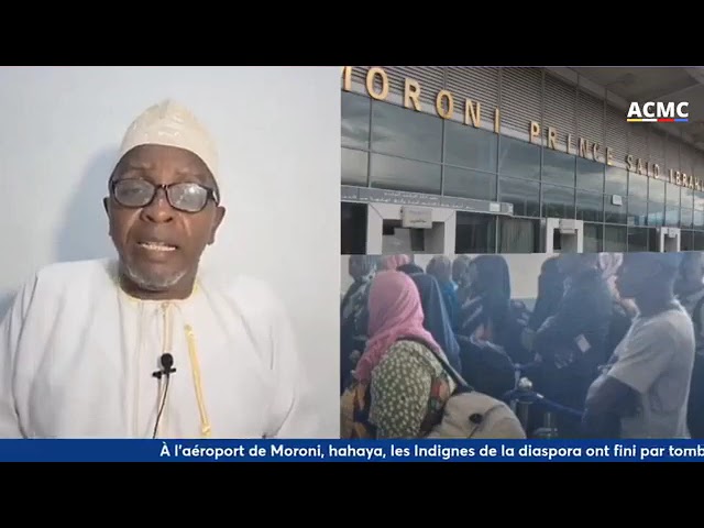 ⁣Les passagers de la diaspora arrivant à l’aéroport de Moroni-Hahaya ont vécu un accueil déplorable.