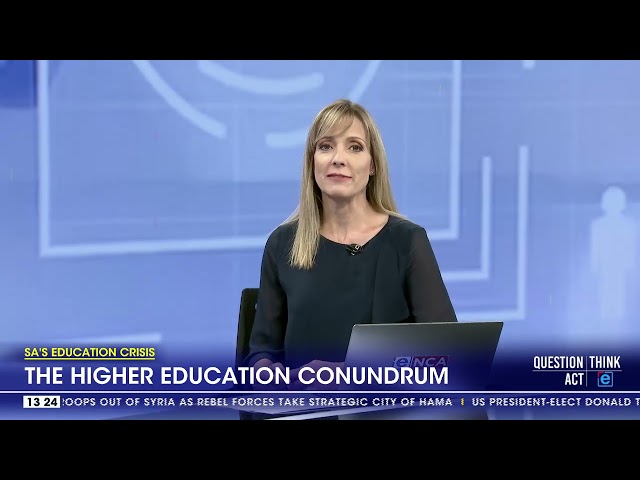 ⁣SA's education crisis | The higher education conundrum