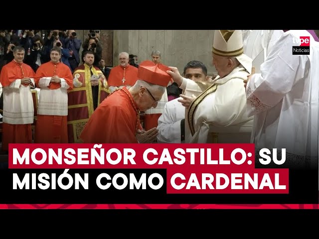 ⁣Monseñor Carlos Castillo habla sobre su nombramiento como cardenal y su misión para el Perú