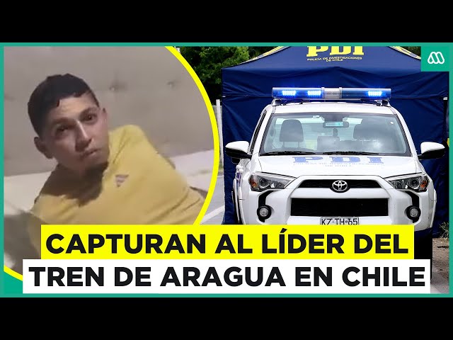 ⁣Capturan a Carlos Gómez, líder del Tren de Aragua en Chile