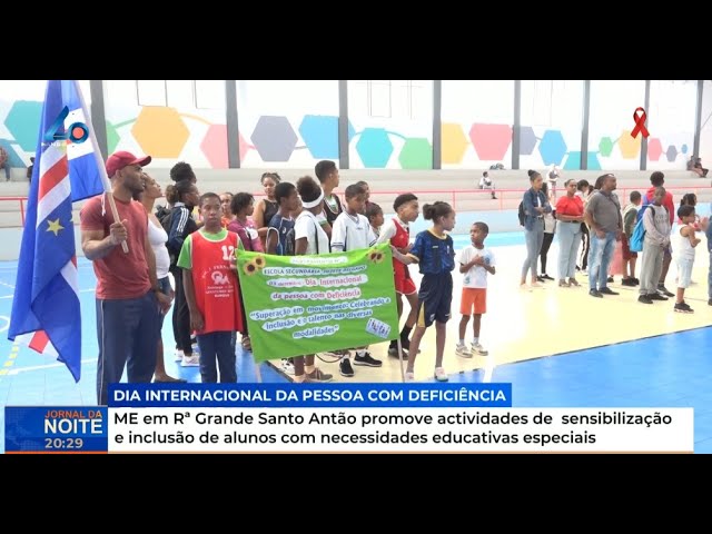 ⁣ME sm Rª Grande SA promove actividades de inclusão alunos com necessidades educativas especiais