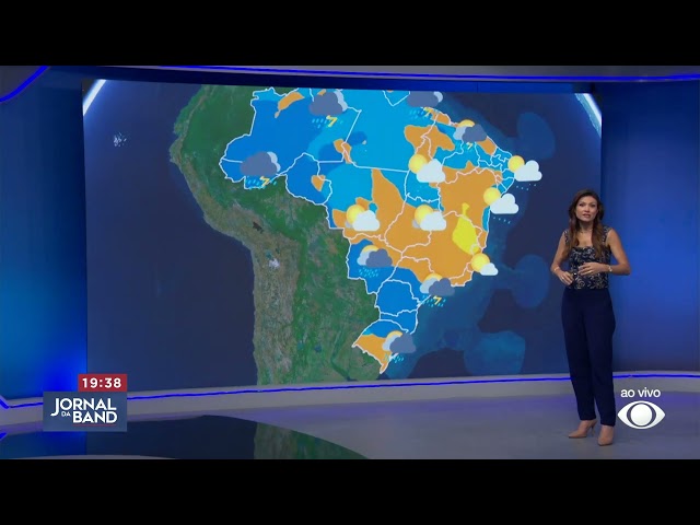 ⁣Previsão do tempo: São Paulo terá calor e pancadas de chuva neste domingo (07)