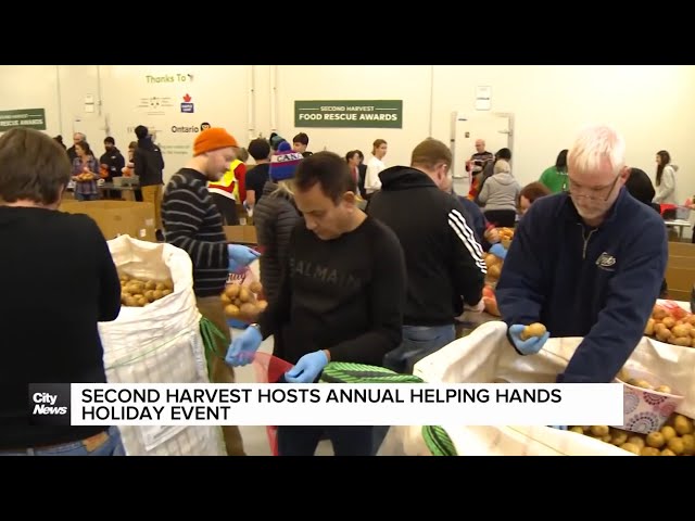 ⁣Second Harvest hosts annual Helping Hand event to fight food insecurity