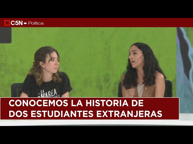 ⁣El GOBIERNO cobrará ARANCELES para ESTUDIANTES NO RESIDENTES: hablamos con JULIA y ANGIE