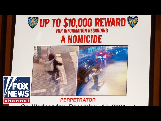 ⁣Ex-NYPD commissioner says it's only a matter of time before CEO killer is identified