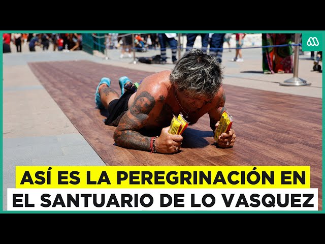 ⁣Miles de feligreses participan de peregrinación al Santuario de Lo Vásquez