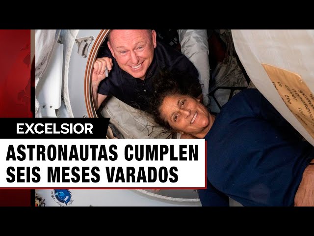 ⁣Astronautas cumplen seis meses varados en la EEI, y les faltan dos más