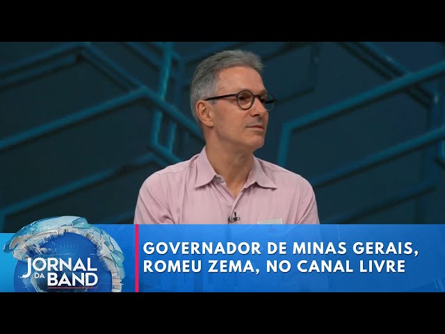 ⁣Queremos ampliar a participação de MG no acordo UE-Mercosul, diz Zema | Jornal da Band