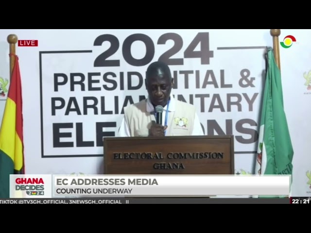 ⁣The EC informs all political parties that collation centers are restricted areas