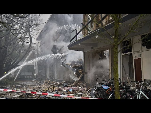 ⁣At least five killed after explosion rips through apartment in Dutch city The Hague