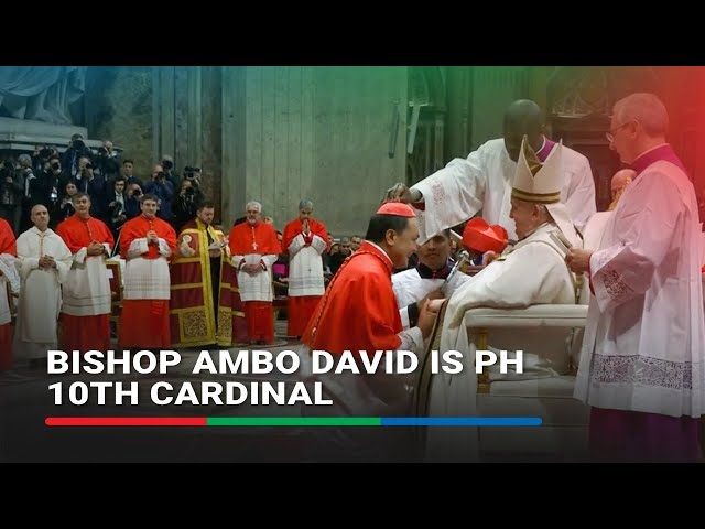 ⁣Bishop Ambo David is Philippines' 10th cardinal | ABS-CBN News