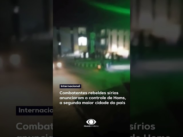 ⁣Combatentes rebeldes sírios anunciaram o controle de Homs, a segunda maior cidade do país