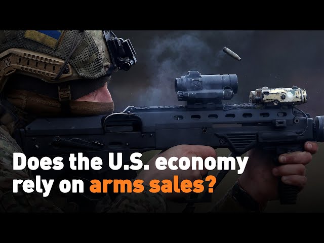 ⁣Does the U.S. economy rely on arms sales?