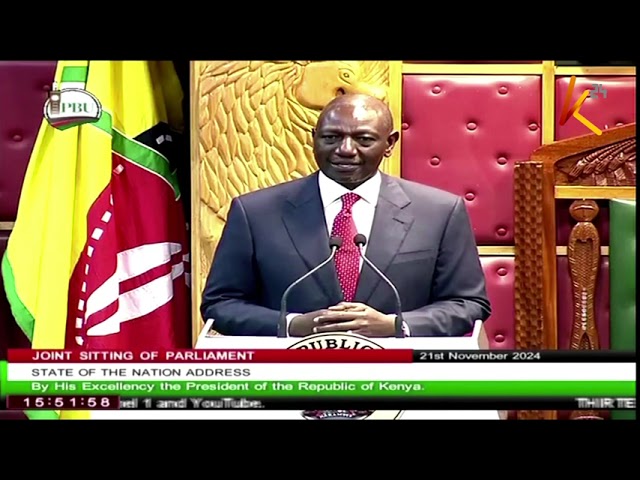 ⁣President Ruto claims those against policies are unpatriotic