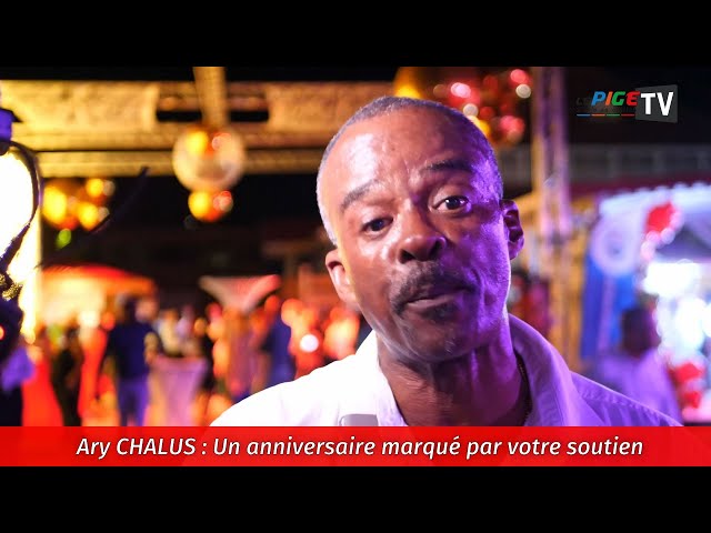 ⁣Ary CHALUS : Un anniversaire marqué par votre soutien