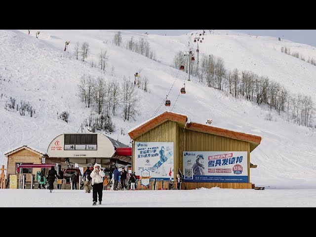 ⁣La demande croissante des amateurs de ski stimule l'économie des sports d'hiver en Chine