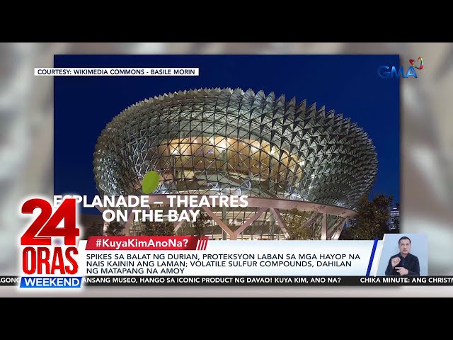 ⁣Sangay ng National Museum sa Davao na hango sa durian ang disenyo, binuksan na | 24 Oras Weekend