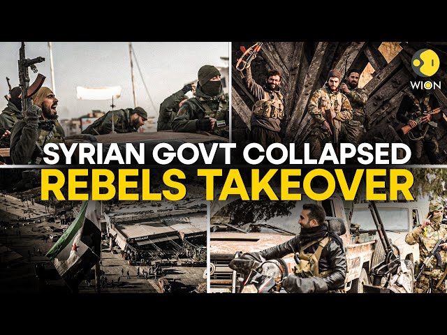 ⁣Syria War LIVE: Rebels Enter Syria's Capital Damascus, Govt Collapsed | Syria News | WION LIVE