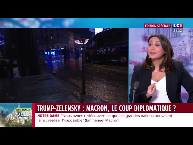 ⁣Trump-Zelensky-Macron : rencontre tripartite historique à l'Élysée｜LCI