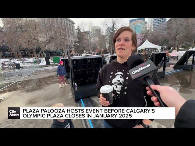 ⁣Calgarians react to Olympic Plaza closing and share favourite memories