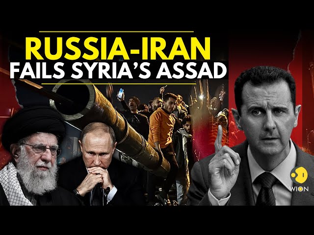 ⁣Syria Rebels LIVE: Assad Helicopter Crashed | Russia - Iran Fail To Rescue Assad | Syria News | WION