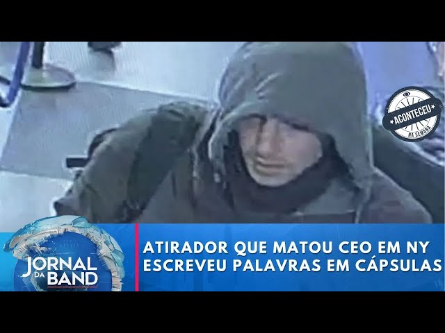 ⁣Aconteceu na Semana | Atirador que matou CEO em NY escreveu palavras em cápsulas