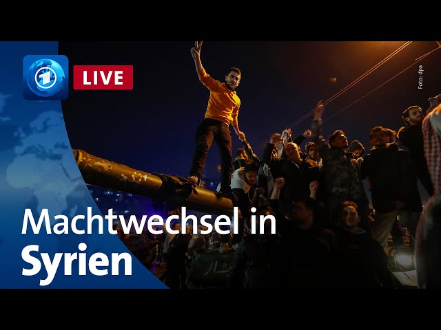 ⁣tagesschau24-Extra: Regierung in Syrien gestürzt